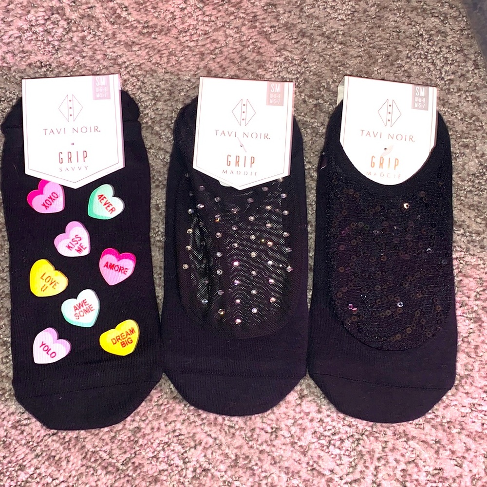 NWT Tavi Noir Sticky Socks
